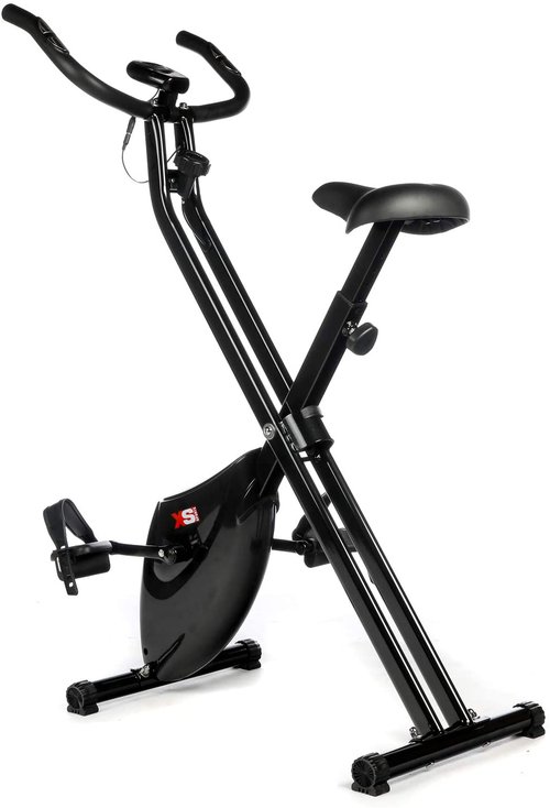 xs sports b210 folding magnetic exercise bike